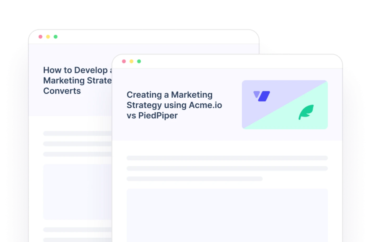 Creates SaaS-SEO tailored pages